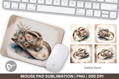 Mouse Pad Cowboy Decor Product Image 1
