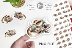 Cowboy Decor Sticker Product Image 1