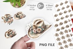 Cowboy Decor Sticker Product Image 1