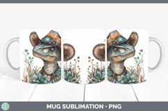 GorgeousCowboy Mug Wrap design.
