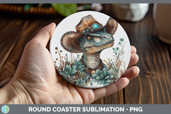 GorgeousCowboy Round Coaster design.
