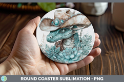 GorgeousCowboy Round Coaster design.