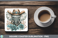 GorgeousCowboy Square Coaster design.