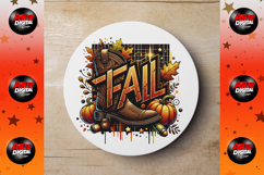 Cowboy Checkered Fall Png, Fall Pumpkin, Howdy Png, Fall Png Product Image 6