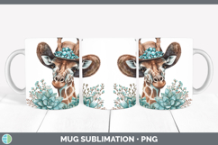 GorgeousCowboy Mug Wrap design.