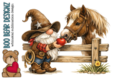 Western Cowboy Clipart Product Image 1