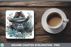 GorgeousCowboy Square Coaster design.