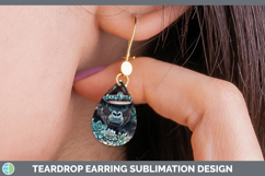 GorgeousCowboy Teardrop Earrings design.