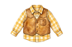 Cowboy Jacket Png| Western Png Product Image 1