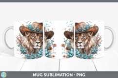 GorgeousCowboy Mug Wrap design.