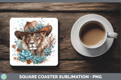 GorgeousCowboy Square Coaster design.
