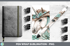 GorgeousCowboy Pen Wrap design.