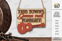 Cowboy welcome signs Bundle Laser Cut. Western SVG Product Image 11