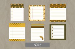 Cowboy with Vintage Color Seamless Shaped Journaling Area Product Image 1