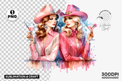 cowgirl besties duo png, cowgirl friends clipart sublimation, best friend cowgirl png design, girly cowgirl duo sublimation, western besties png file, trendy cowgirl friendship clipart, rodeo cowgirl duo design, country girl best friends png, rustic cowgi