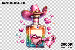 cowgirl love potion png, western potion bottle clipart, girly cowgirl sublimation design, cowgirl potion png file, whimsical western clipart png, rustic love potion cowgirl art, country girl potion bottle design, trendy cowgirl sublimation png, rodeo cowg