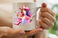cowgirl pink sparkles png, girly cowgirl glitter clipart, sparkly western sublimation design, cowgirl pink aesthetic png, trendy western cowgirl sublimation, rustic glam cowgirl clipart, pink sparkles cowgirl png file, rodeo cowgirl glitter design, girly 