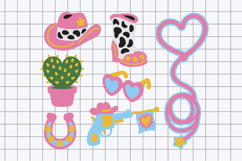 Cowgirl Pink 3D SVG Product Image 2