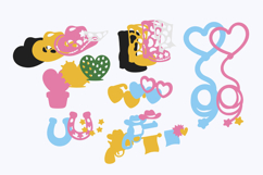 Cowgirl Pink 3D SVG Product Image 3