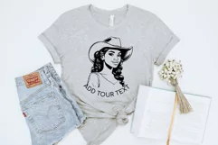 Cowgirl SVG File For Cricut Black Woman