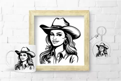 Cowgirl SVG File For Cricut Country Girl