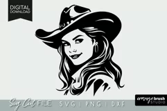 Cowgirl SVG File For Cricut Southern Girl 
