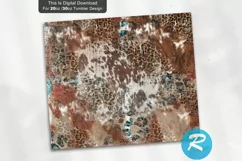 sublimation designs,sublimation template,tumbler designs,tumbler template,sublimation tumbler,20oz skinny tumbler,skinny tumbler wraps,20 oz tumbler,cowgirl tumbler,distressed cowhide,Leopard Cow Hide,western Tumbler,Leopard cowhide tumbler