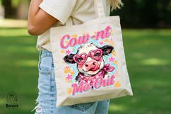 Sarcastic Cownt Me Out Funny Cow Pun Farm Animal Product Image 2