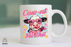 Sarcastic Cownt Me Out Funny Cow Pun Farm Animal Product Image 4