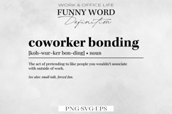 Funny Office Definition Wall Art, Office Decor SVG, PNG. Product Image 1