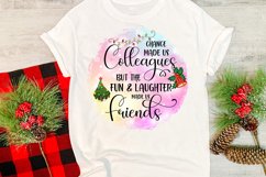 Coworkers Christmas Ornament Sublimation PNG- Colleague Holiday Ornament Sublimation