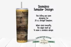 Cow with Colorful Sunflowers 20oz Seamless Tumbler Wrap Product Image 3