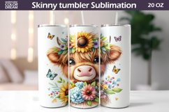 Tote Lunch Bag And Tumbler | Highland Cow Lunch Bag Product Image 2
