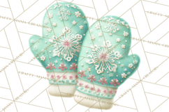 Cozy Christmas Clipart, Warm Winter Holiday PNG Product Image 2