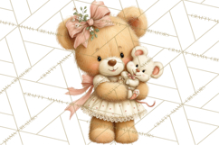 Cozy Christmas Clipart, Warm Winter Holiday PNG Product Image 3