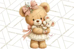 Cozy Christmas Clipart, Warm Winter Holiday PNG Product Image 3