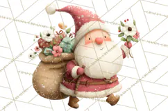 Cozy Christmas Clipart, Warm Winter Holiday PNG Product Image 3