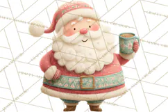 Cozy Christmas Clipart, Warm Winter Holiday PNG Product Image 2