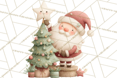 Cozy Christmas Clipart, Warm Winter Holiday PNG Product Image 3