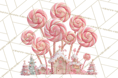 Cozy Christmas Clipart, Warm Winter Holiday PNG Product Image 3