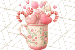 Cozy Christmas Clipart, Warm Winter Holiday PNG Product Image 5