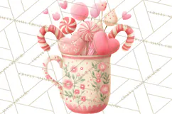 Cozy Christmas Clipart, Warm Winter Holiday PNG Product Image 5
