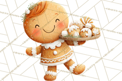 Cozy Christmas Clipart, Warm Winter Holiday PNG Product Image 3