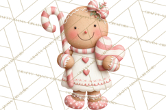 Cozy Christmas Clipart, Warm Winter Holiday PNG Product Image 5