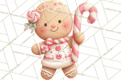 Cozy Christmas Clipart, Warm Winter Holiday PNG Product Image 2