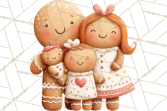 Cozy Christmas Clipart, Warm Winter Holiday PNG Product Image 3