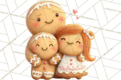 Cozy Christmas Clipart, Warm Winter Holiday PNG Product Image 4