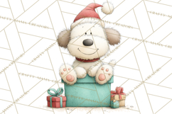 Cozy Christmas Clipart, Warm Winter Holiday PNG Product Image 4