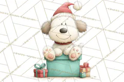 Cozy Christmas Clipart, Warm Winter Holiday PNG Product Image 4