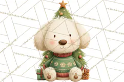Cozy Christmas Clipart, Warm Winter Holiday PNG Product Image 3